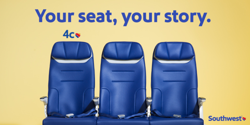 Southwest Airlines: Your Seat, Your story campaign